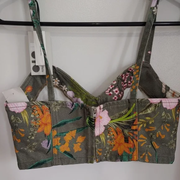 **SOLD!** 🍀NWT, Topshop Moto bustier, Top style corset, top corset style. Small - Picture 6 of 6